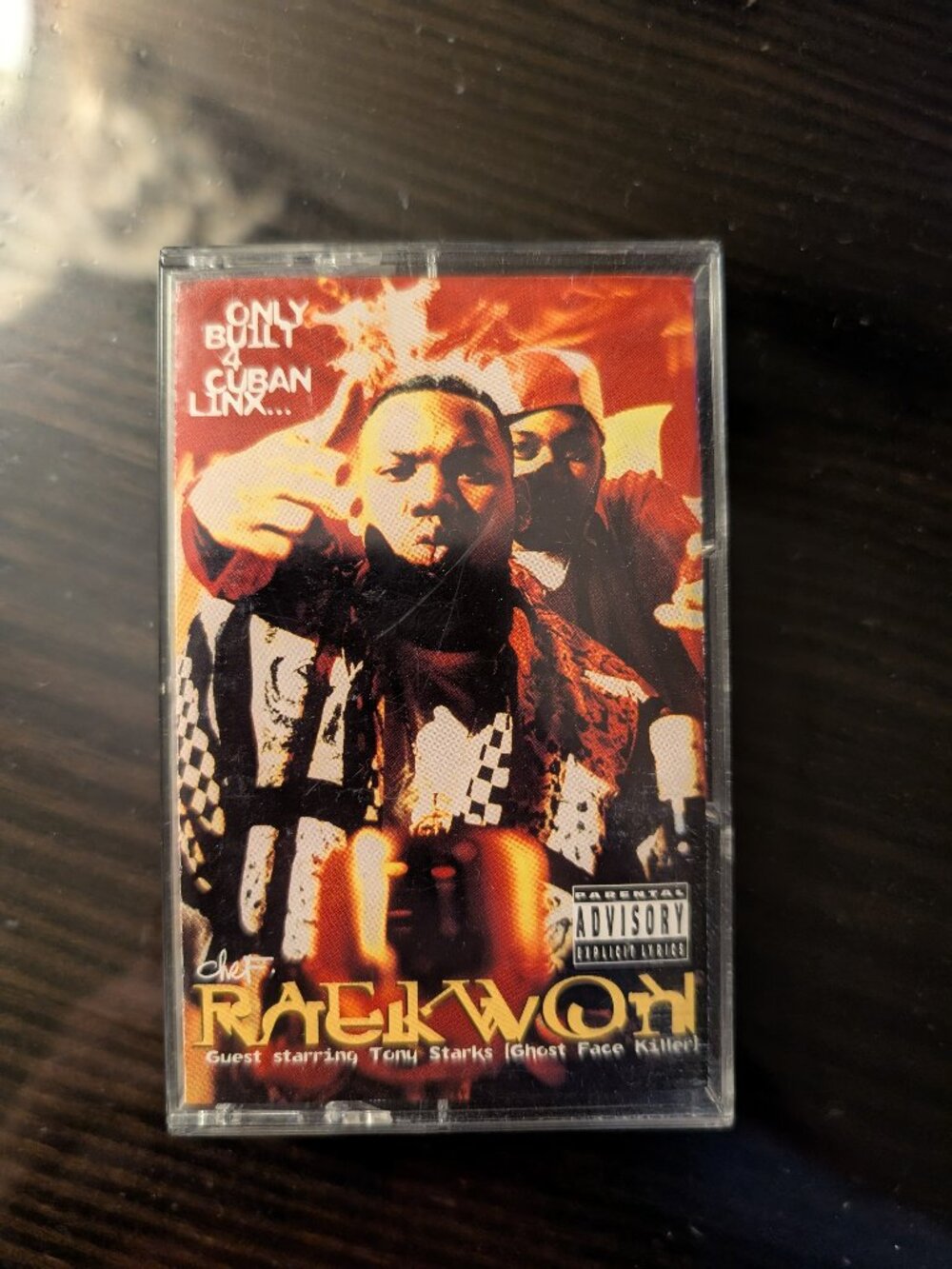 RAEKWON - Only Built 4 Cuban Linx... RARE!! PURPLE CASSETTE TAPE!